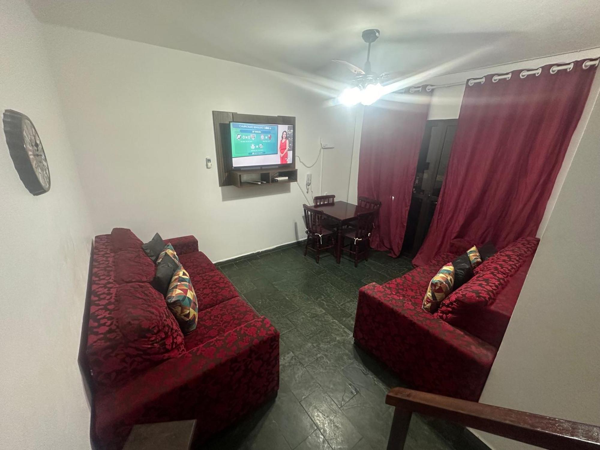 Triplex Piscina Churrasqueira Lava E Seca Wi-Fi E 2 Tvs Em Condominio Com 90M2 No Centro De Ubatuba Exteriör bild
