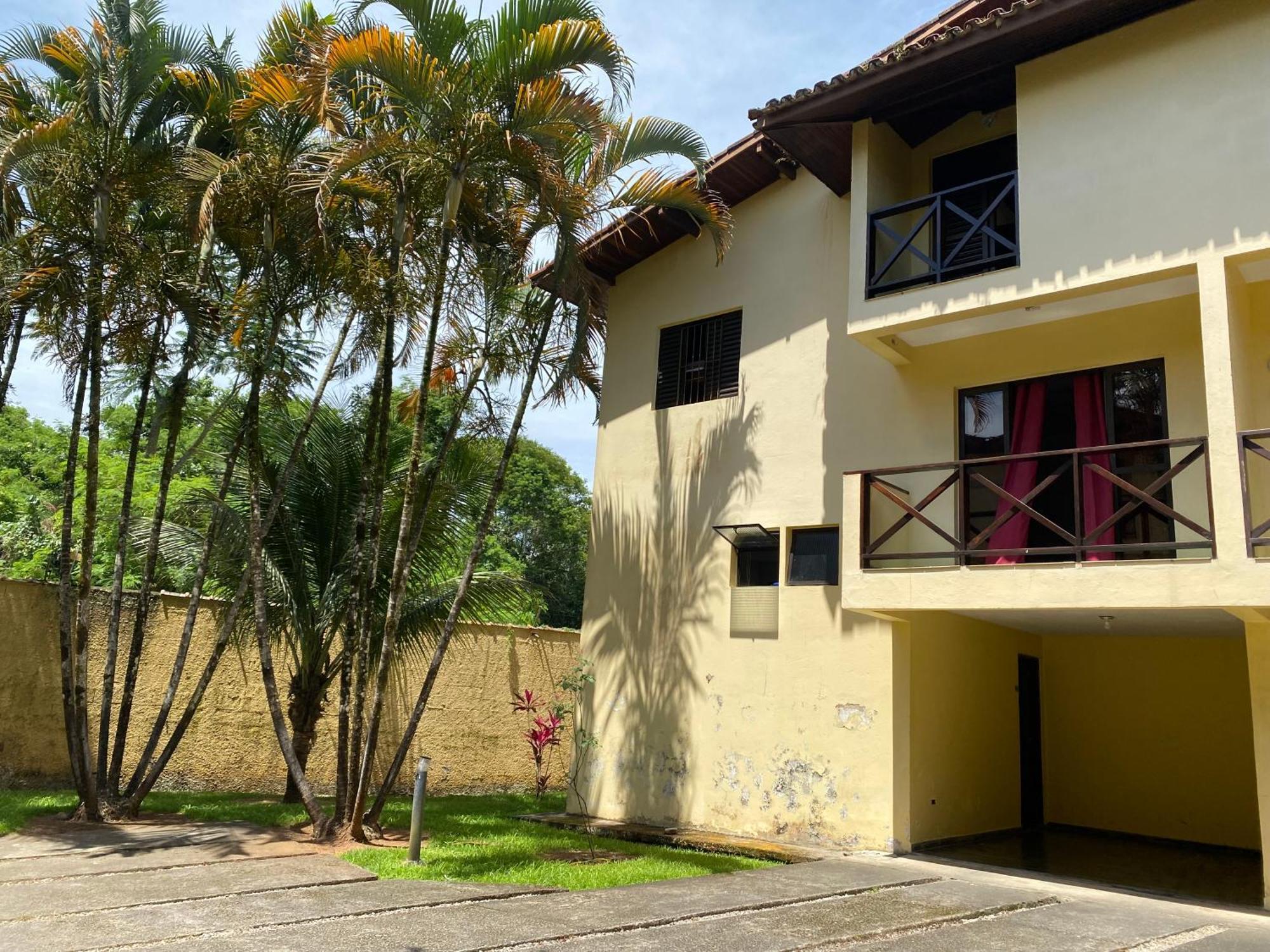 Triplex Piscina Churrasqueira Lava E Seca Wi-Fi E 2 Tvs Em Condominio Com 90M2 No Centro De Ubatuba Exteriör bild