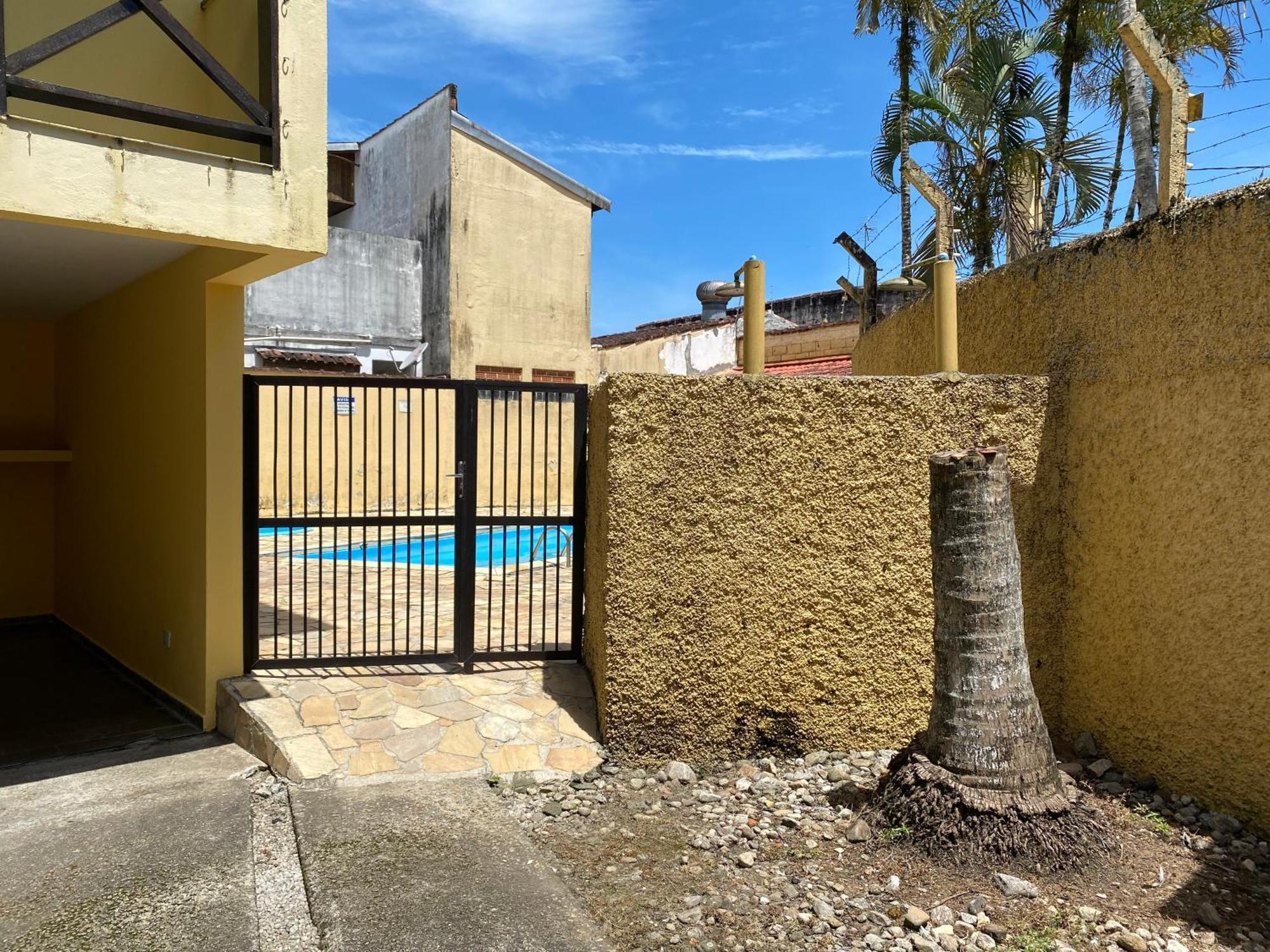 Triplex Piscina Churrasqueira Lava E Seca Wi-Fi E 2 Tvs Em Condominio Com 90M2 No Centro De Ubatuba Exteriör bild